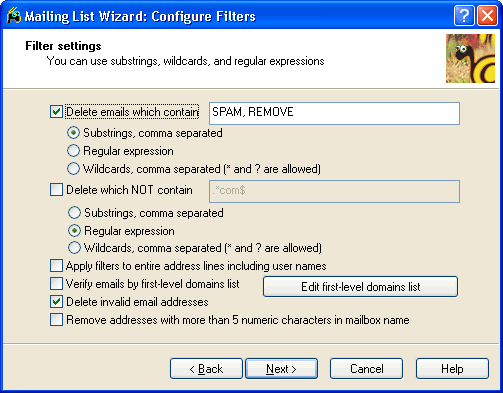 perl regular expression not conatining a pattern